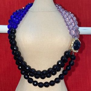 Singed, Rare, Gerard Yosca triple strand necklace